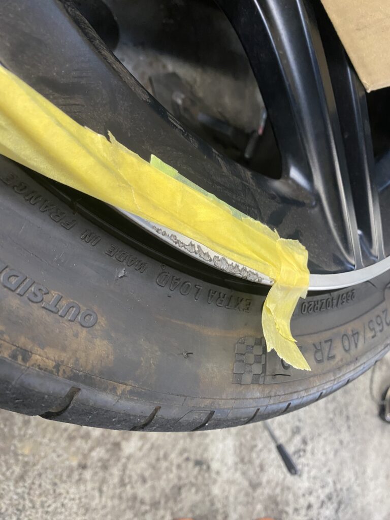 Mercedes-Benz AMG GT（C192） ホイールのその他（施工前）