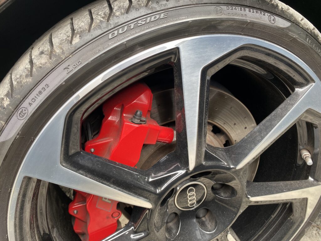 Audi TT（8S） ホイールの施工写真5