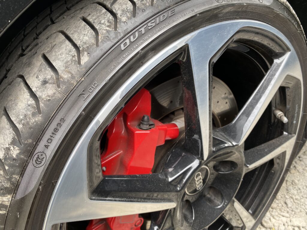Audi TT（8S） ホイールの施工写真2