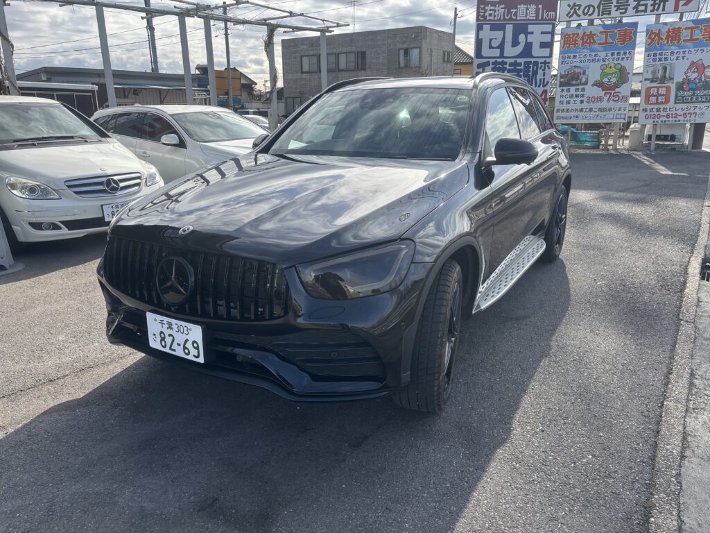 Mercedes-Benz GLC（X253） ホイールの施工写真2