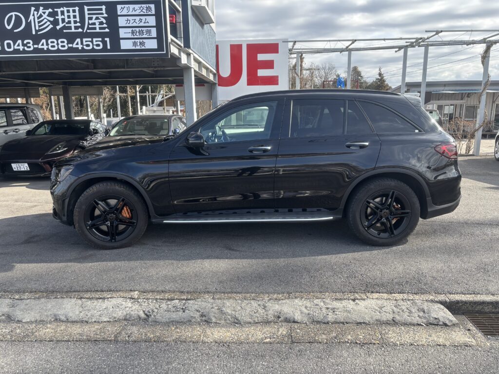 Mercedes-Benz GLC（X253） ホイールの施工写真1