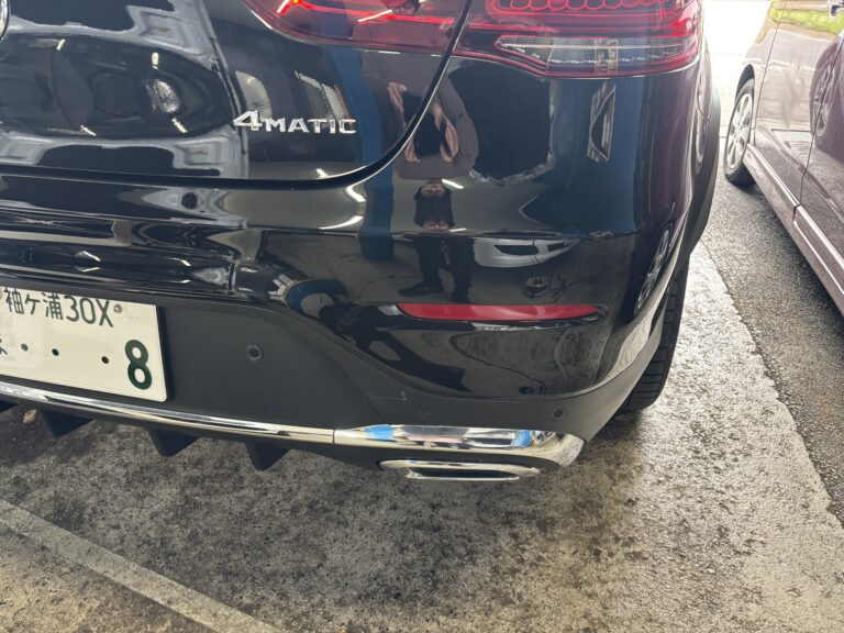 Mercedes-Benz GLC（X253） リアバンパーの擦り傷・こすり傷（施工後）