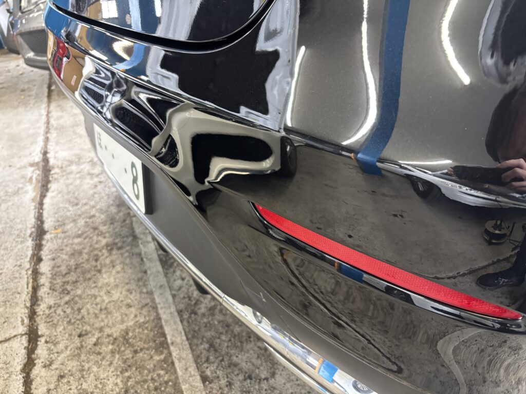 Mercedes-Benz GLC（X253） リアバンパーの擦り傷・こすり傷（施工後）