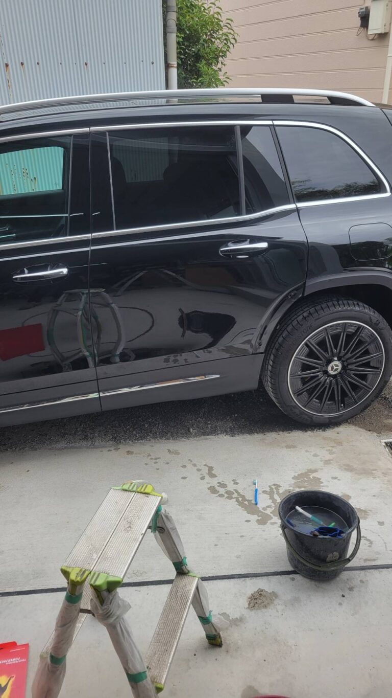 Mercedes-Benz GLB（X247） ドアの凹み（へこみ）（施工後）
