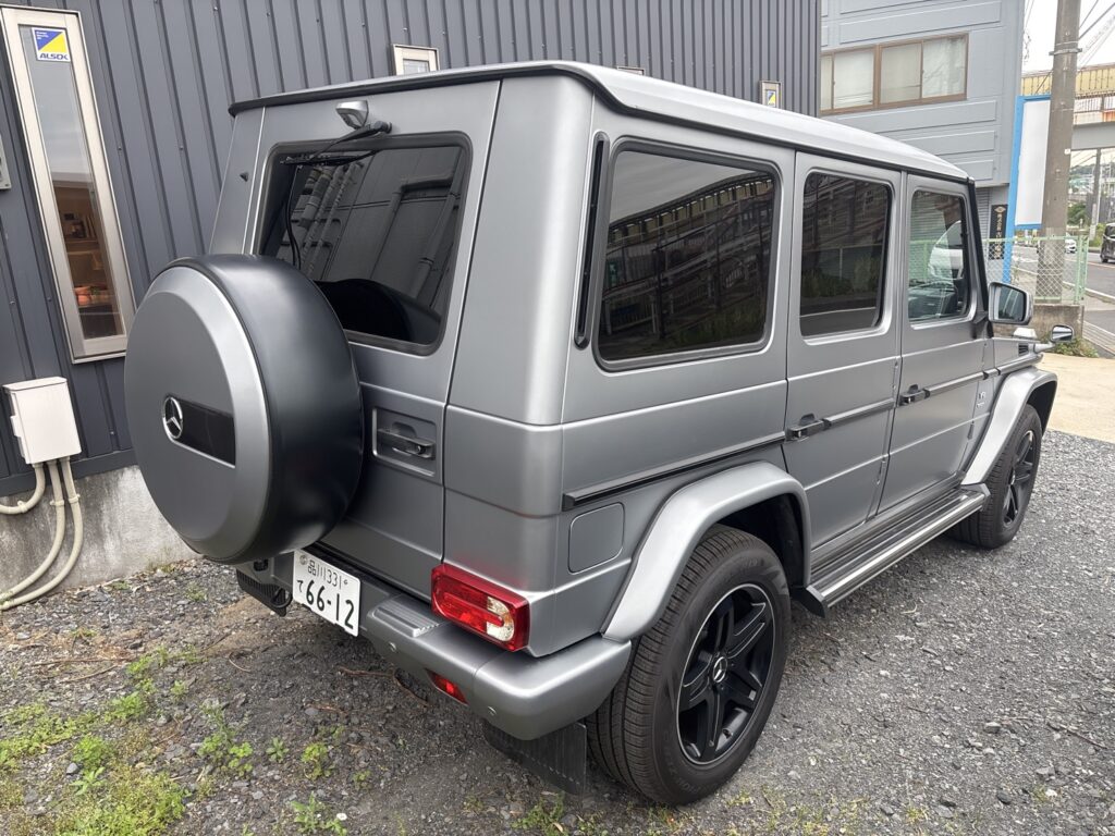 Mercedes-Benz G-Class（W463） ドアの凹み（へこみ）（施工後）