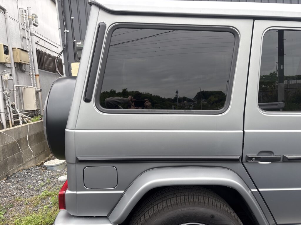 Mercedes-Benz G-Class（W463） ドアの凹み（へこみ）（施工後）